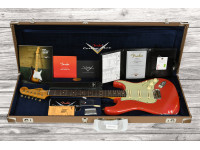 Fender Custom Shop 63 Stratocaster Heavy Relic Aged Fiesta Red Fender Custom Shop 63 Stratocaster Heavy Relic Aged Fiesta Red